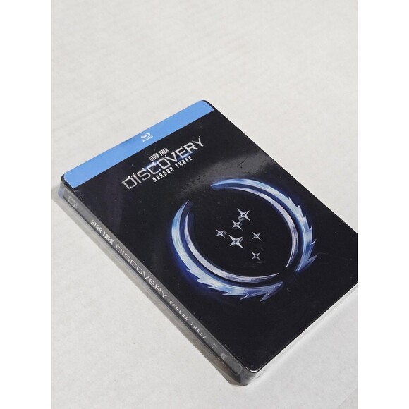 Star Trek Discovery Season 3 Blu-ray 4 Disc Set Steelbook Limited Edition New - Picture 2 of 7